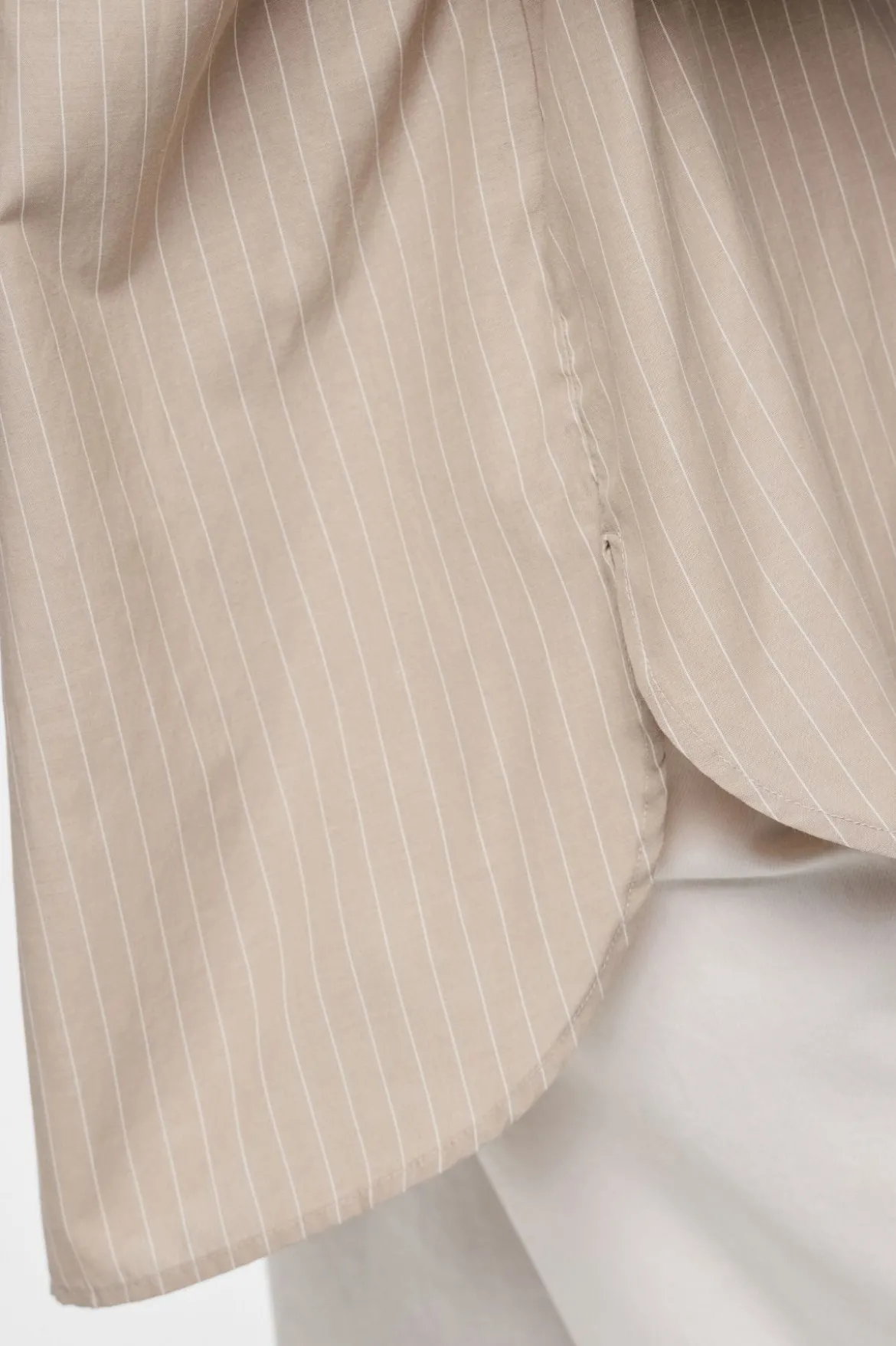 Melia Loose Shirt - Crockery