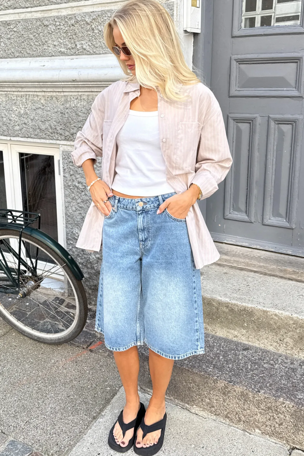 Melia Loose Shirt - Crockery