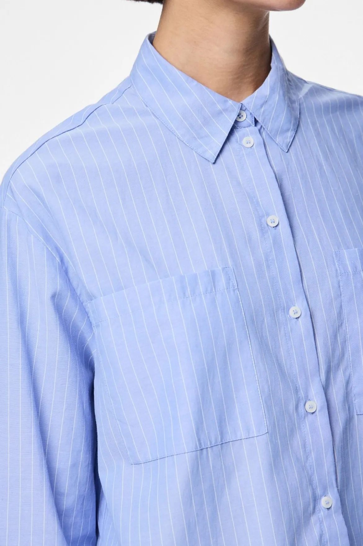 Melia Loose Shirt - Grapemist