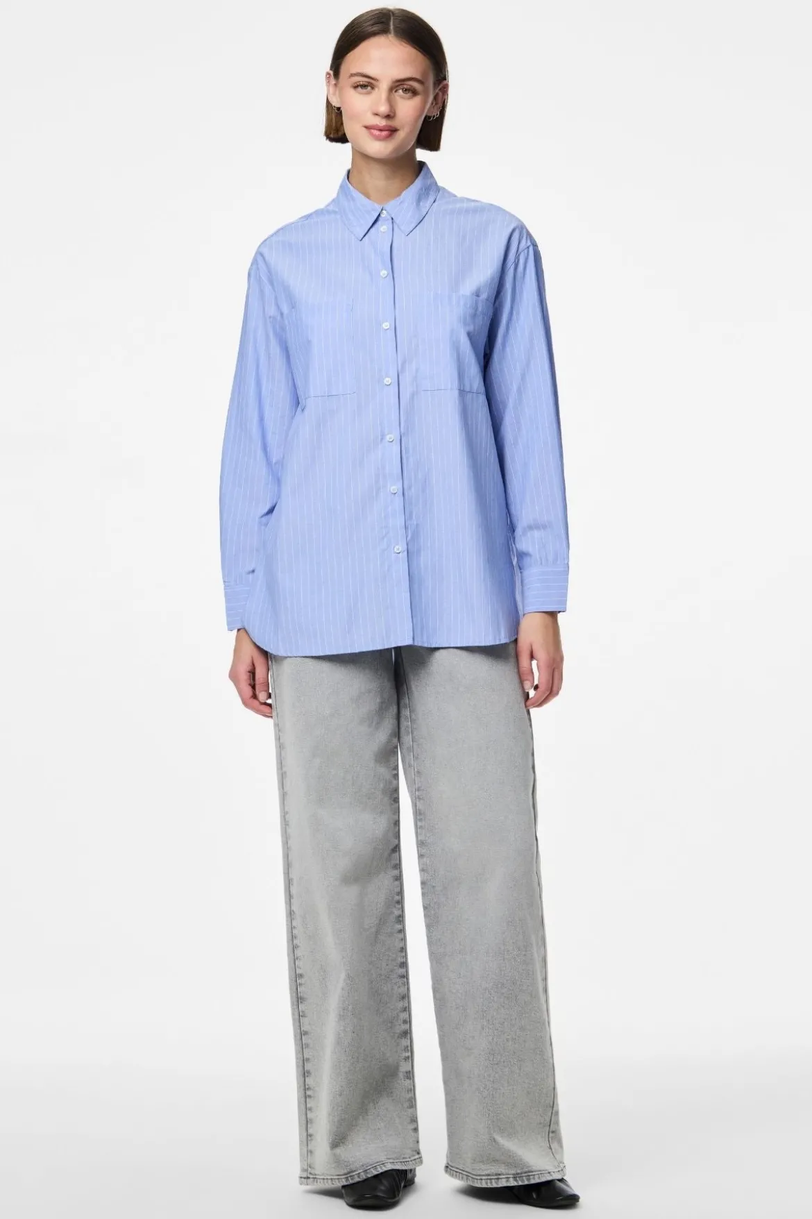 Melia Loose Shirt - Grapemist