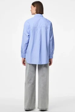 Melia Loose Shirt - Grapemist
