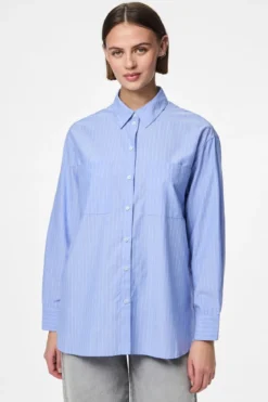 Melia Loose Shirt - Grapemist