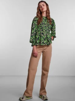 Meline Bluse - Grass Green