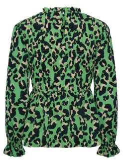 Meline Bluse - Grass Green