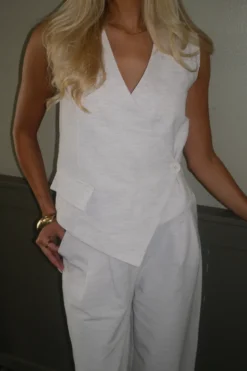 Melissa Vest - Lysegrå