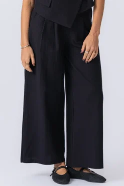 Melissa Wide Pants - Sort
