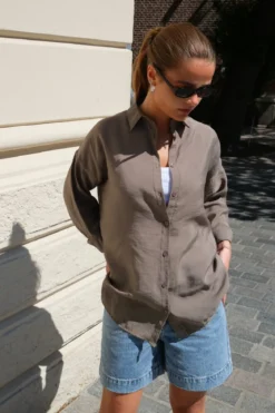 Mia Skjorte - Khaki
