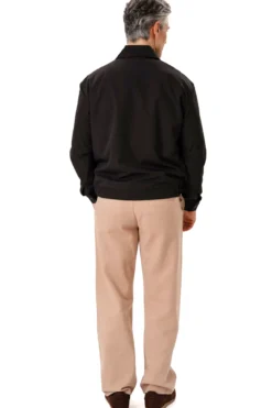Milan Zipper Jacket - Sort