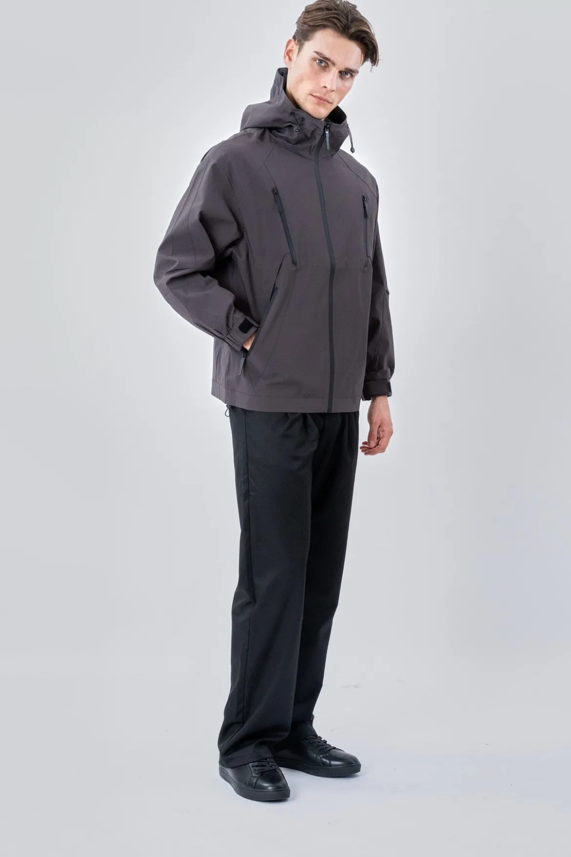 Milo Short Jacket - Mørkebrun