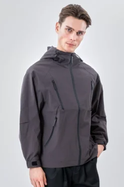 Milo Short Jacket - Mørkebrun