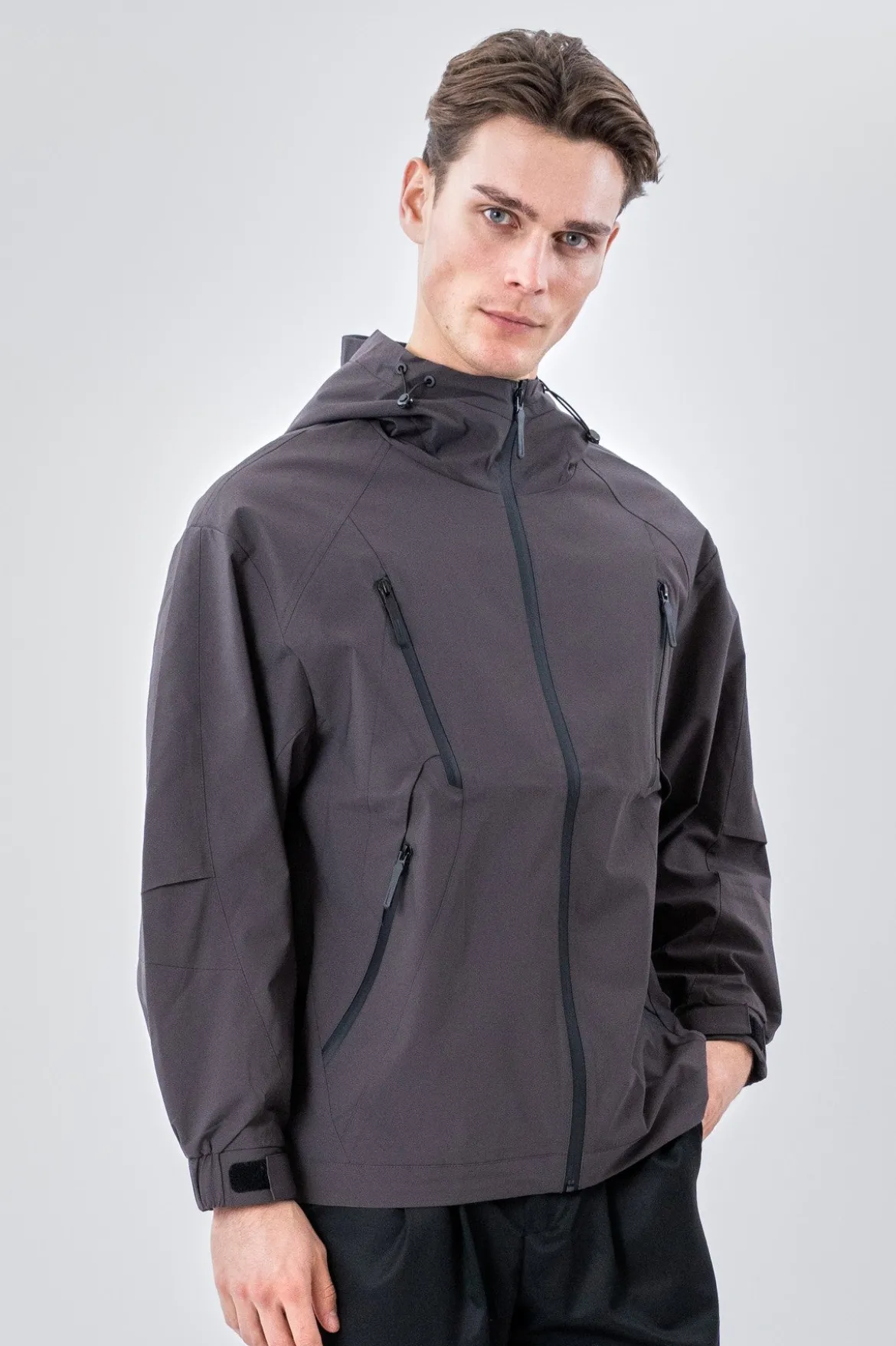 Milo Short Jacket - Mørkebrun