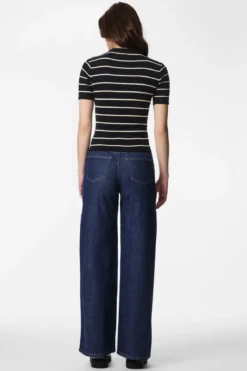 Mira O-Neck Knit - Black Birch