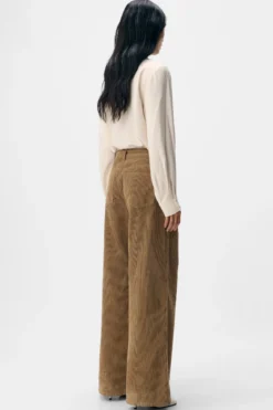 Moji Alima Wide Jeans - Tannin sort