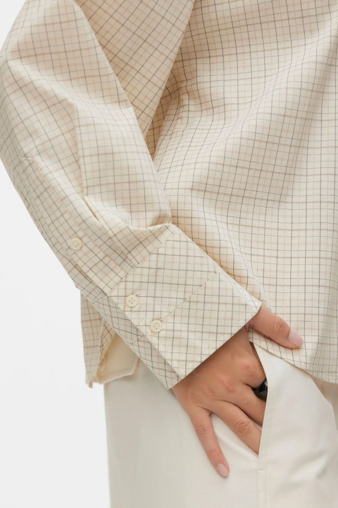 Monday Skjorte - Birch Checks