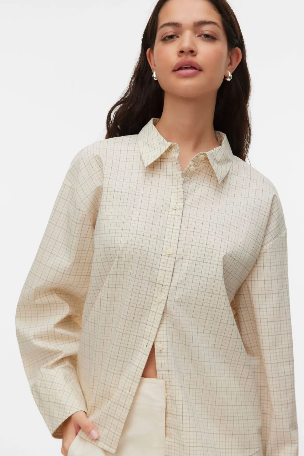 Monday Skjorte - Birch Checks