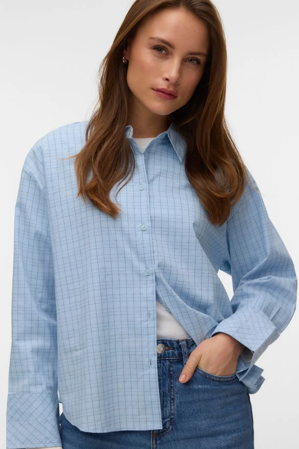 Monday Skjorte - Cashmere Blue Checks