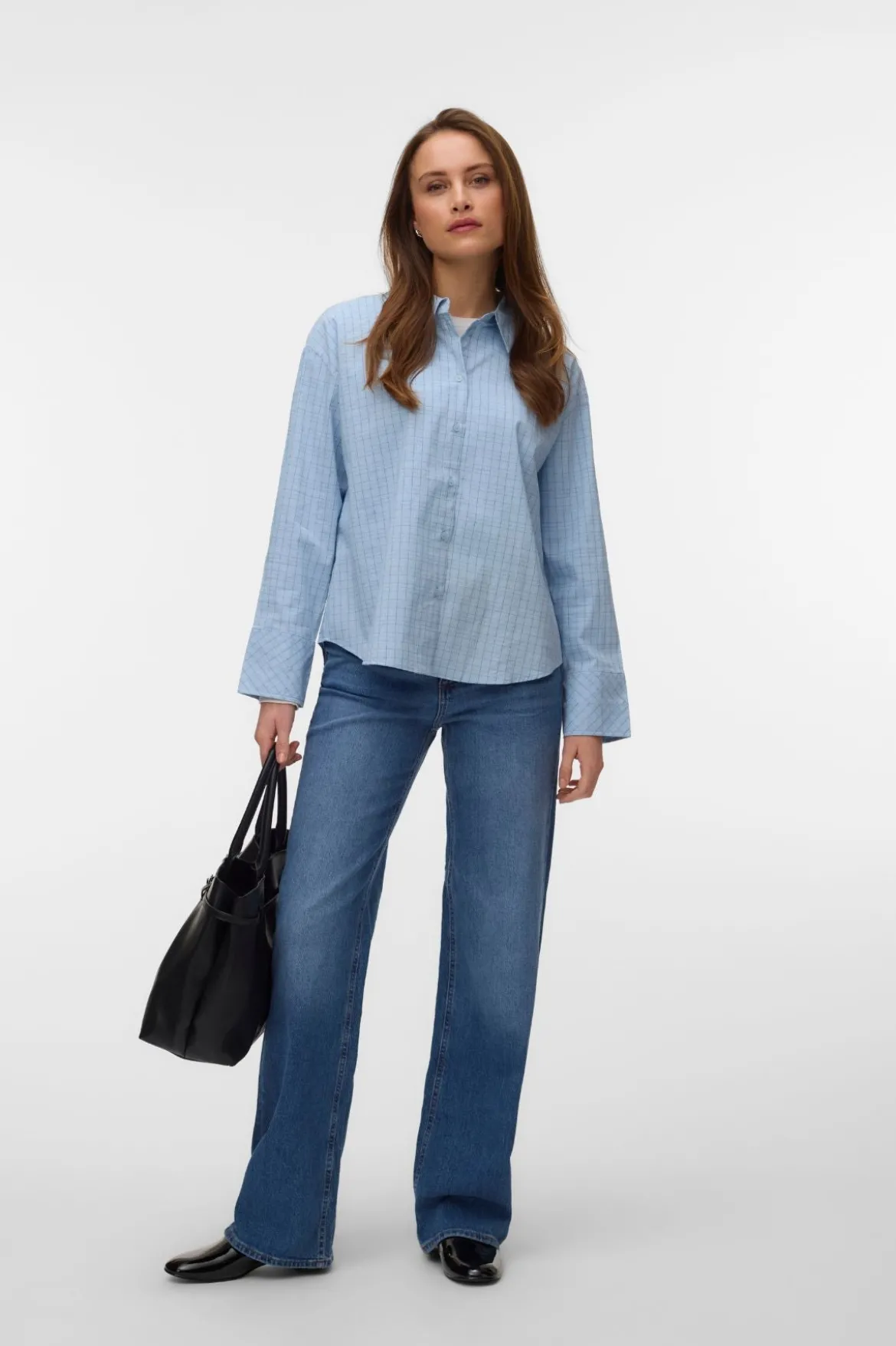 Monday Skjorte - Cashmere Blue Checks