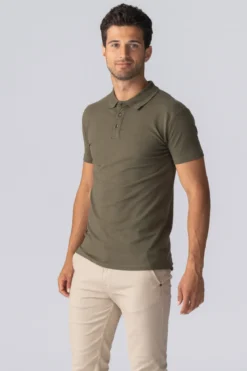 Muscle Polo Shirt - Armygrøn