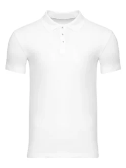 Muscle Polo Shirt - Hvid