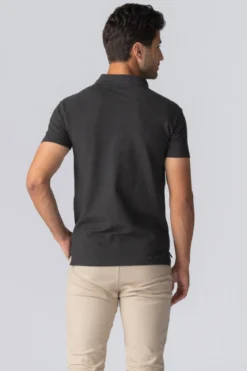 Muscle Polo Shirt - Mørkegrå