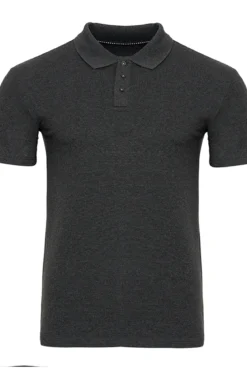 Muscle Polo Shirt - Mørkegrå
