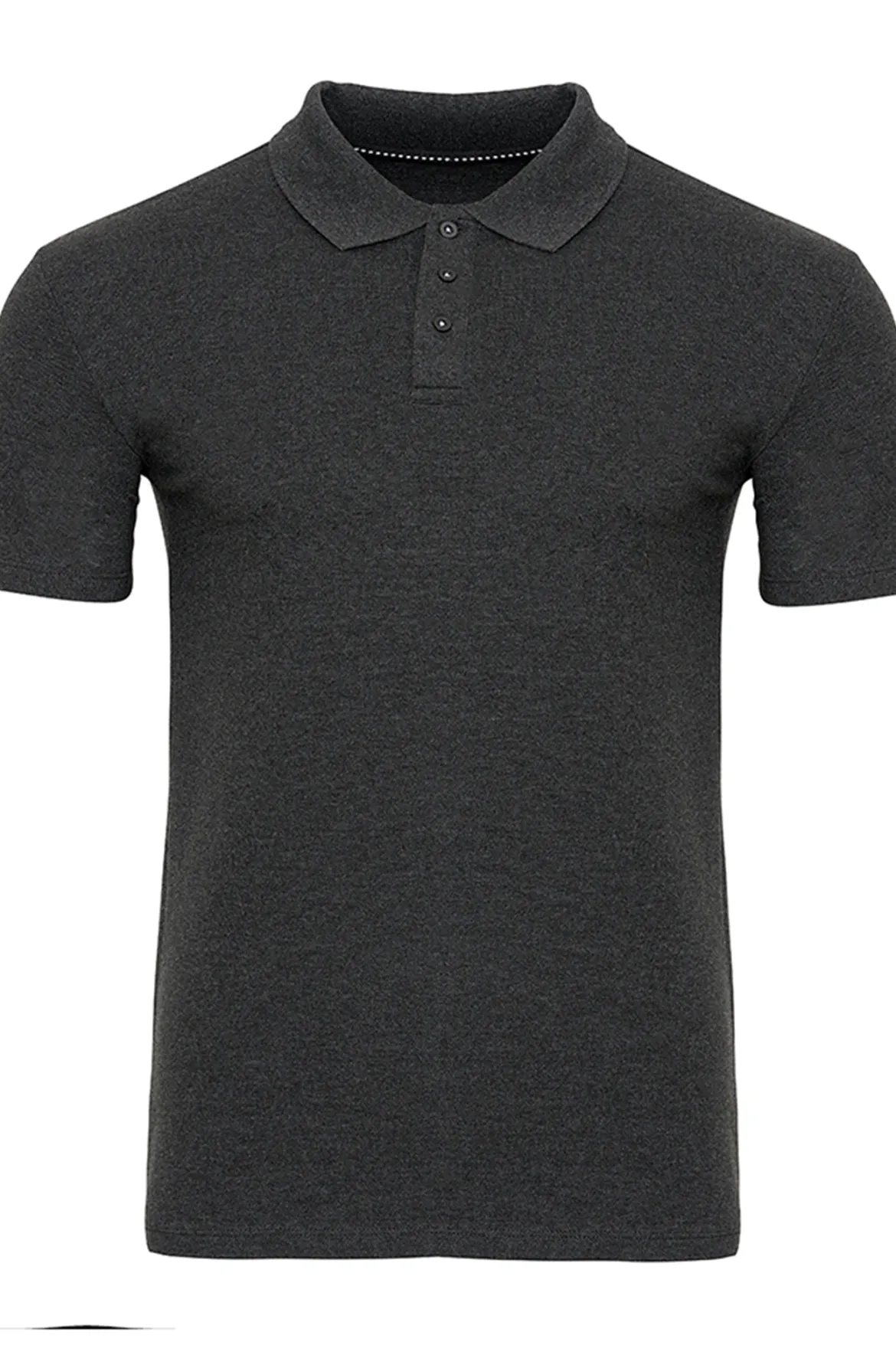 Muscle Polo Shirt - Mørkegrå
