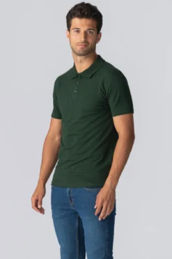 Muscle Polo Shirt - Mørkegrøn