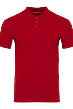 Muscle Polo Shirt - Rød