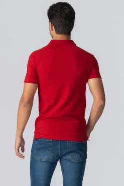 Muscle Polo Shirt - Rød