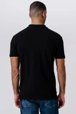 Muscle Polo Shirt - Sort