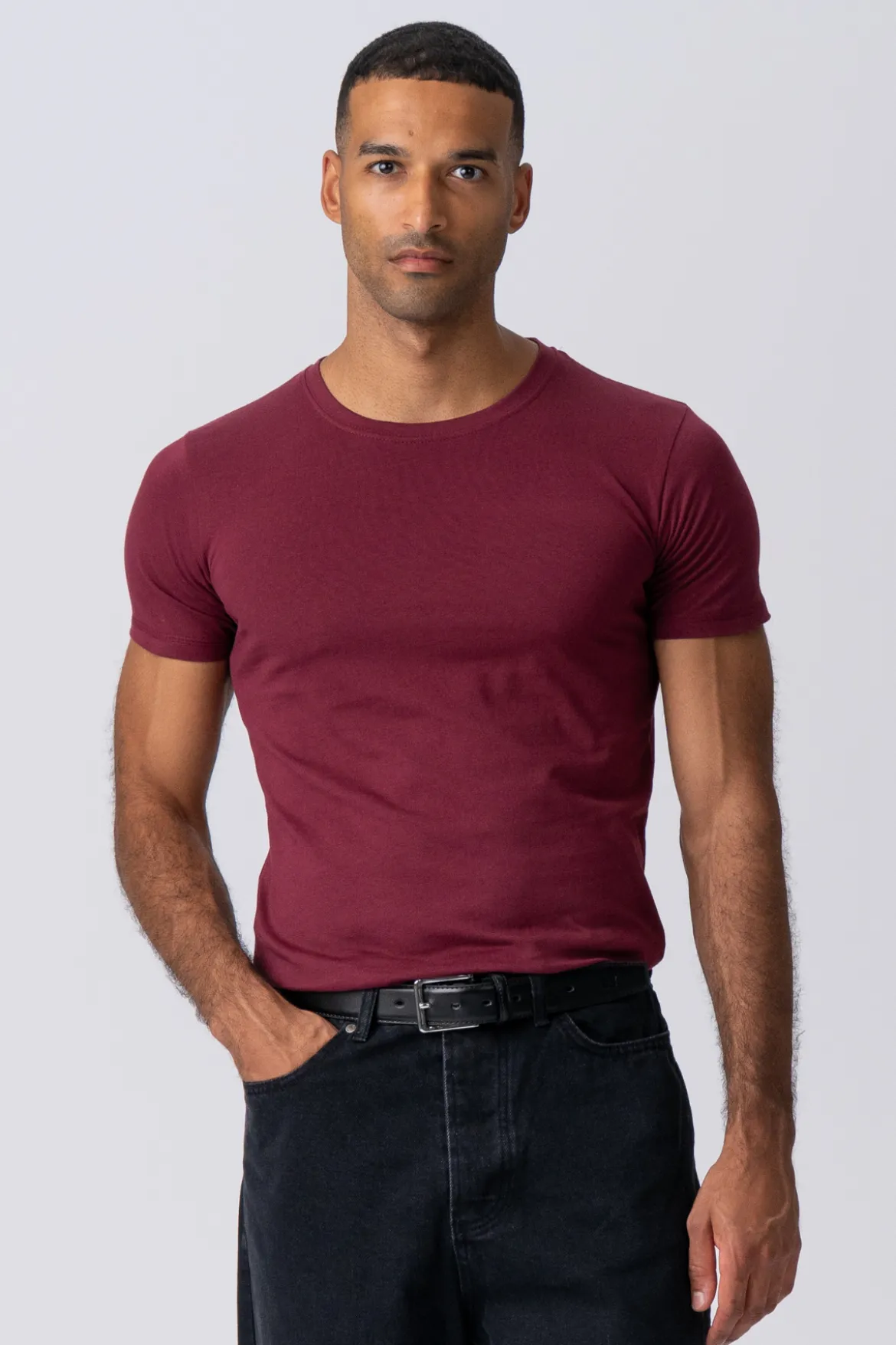 Muscle T-shirt - Bordeaux