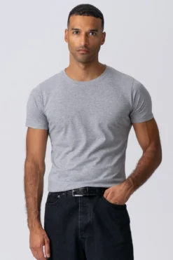 Muscle T-shirt - Lysegrå