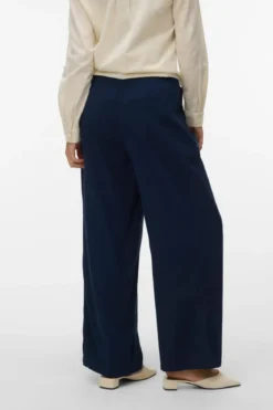 Mymilo Nila Mw Dad Pants - Navy Blazer