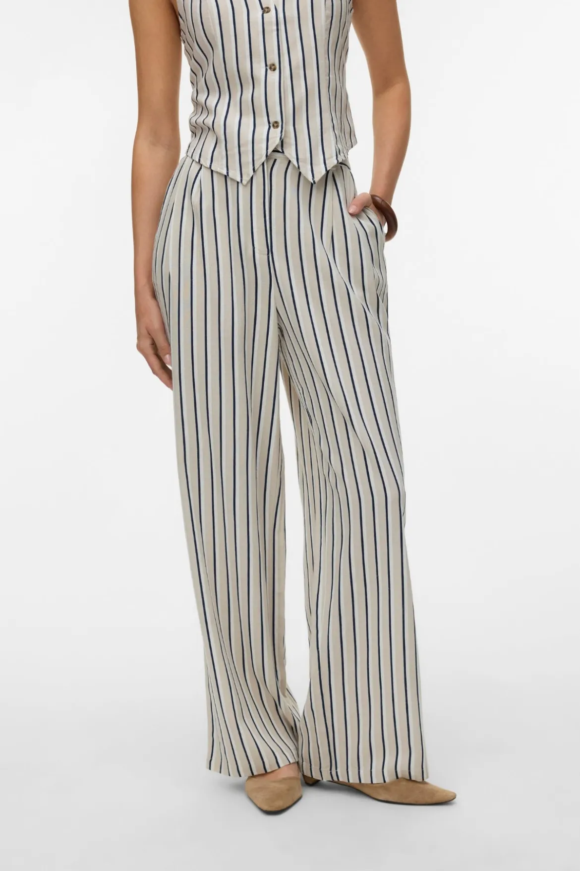 Mymilo Nila Mw Dad Pants - Silver Lining