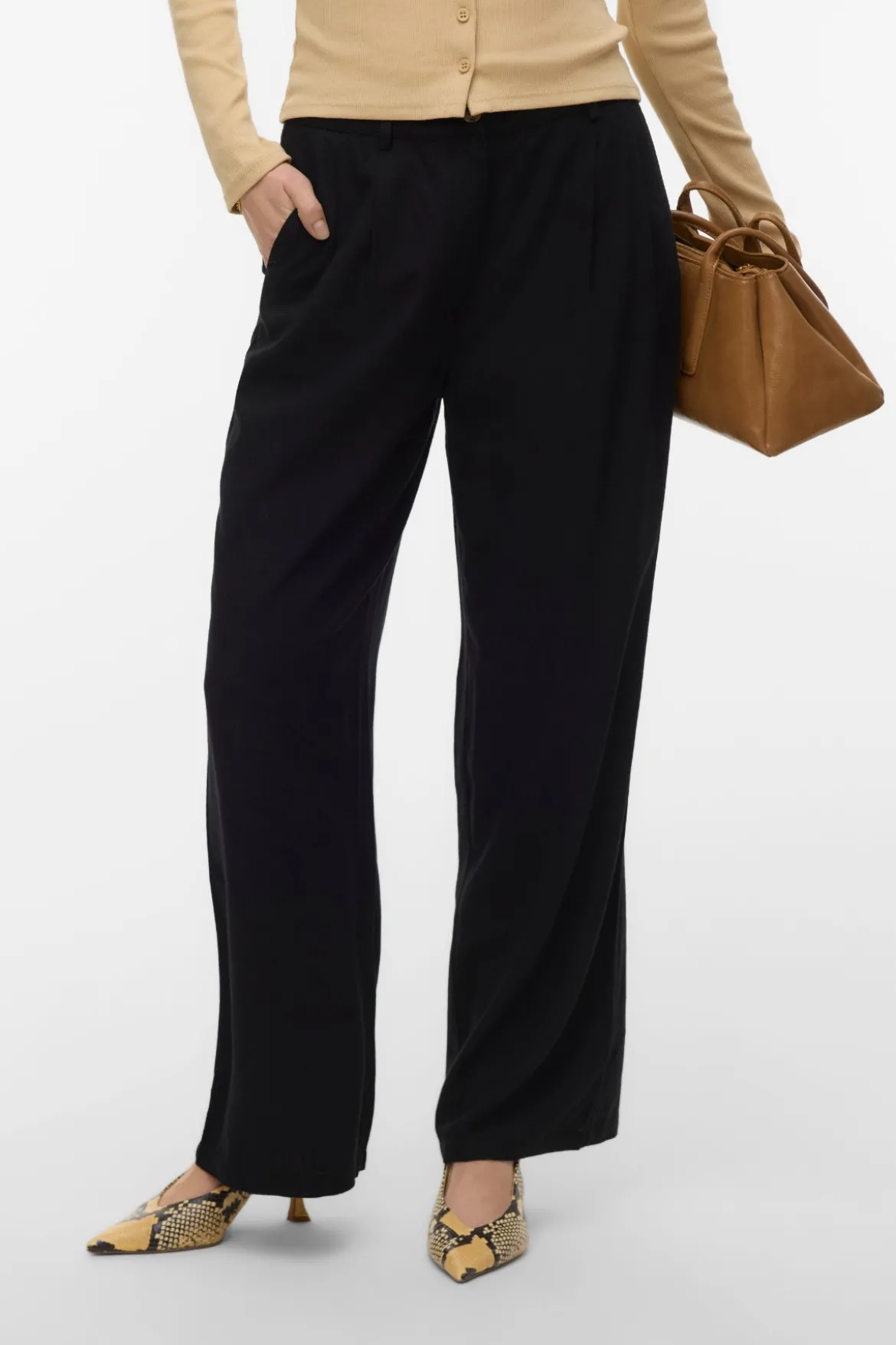Mymilo Nila Mw Dad Pants - Sort