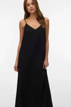 Mymilo Singlet Ankle Dress - Sort