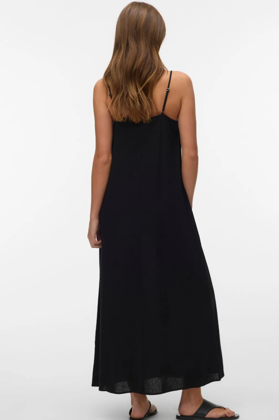 Mymilo Singlet Ankle Dress - Sort