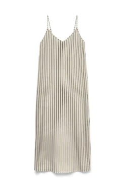 Mymilo Singlet Ankle Kjole - Silver Lining-Heidi
