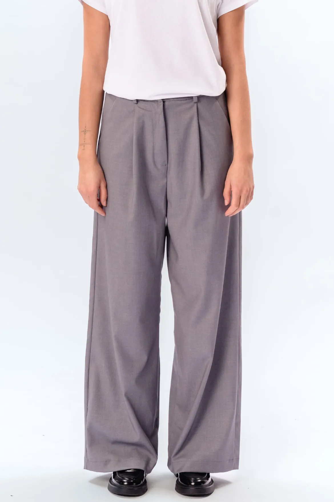 Nadia Pants - Lyse grå
