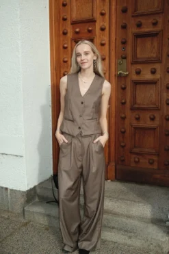 Nadia Pants - Taupe
