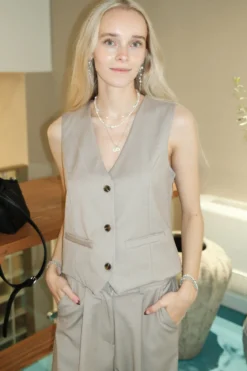 Nadia Vest - Beige