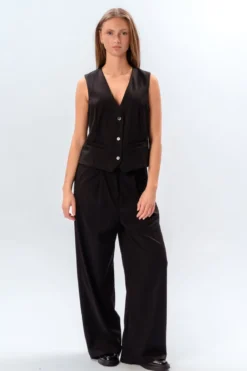 Nadia Vest og Pants - Sort