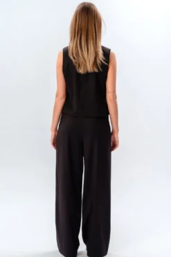 Nadia Vest og Pants - Sort