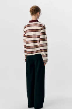 Nana L/S Polo Top - Java