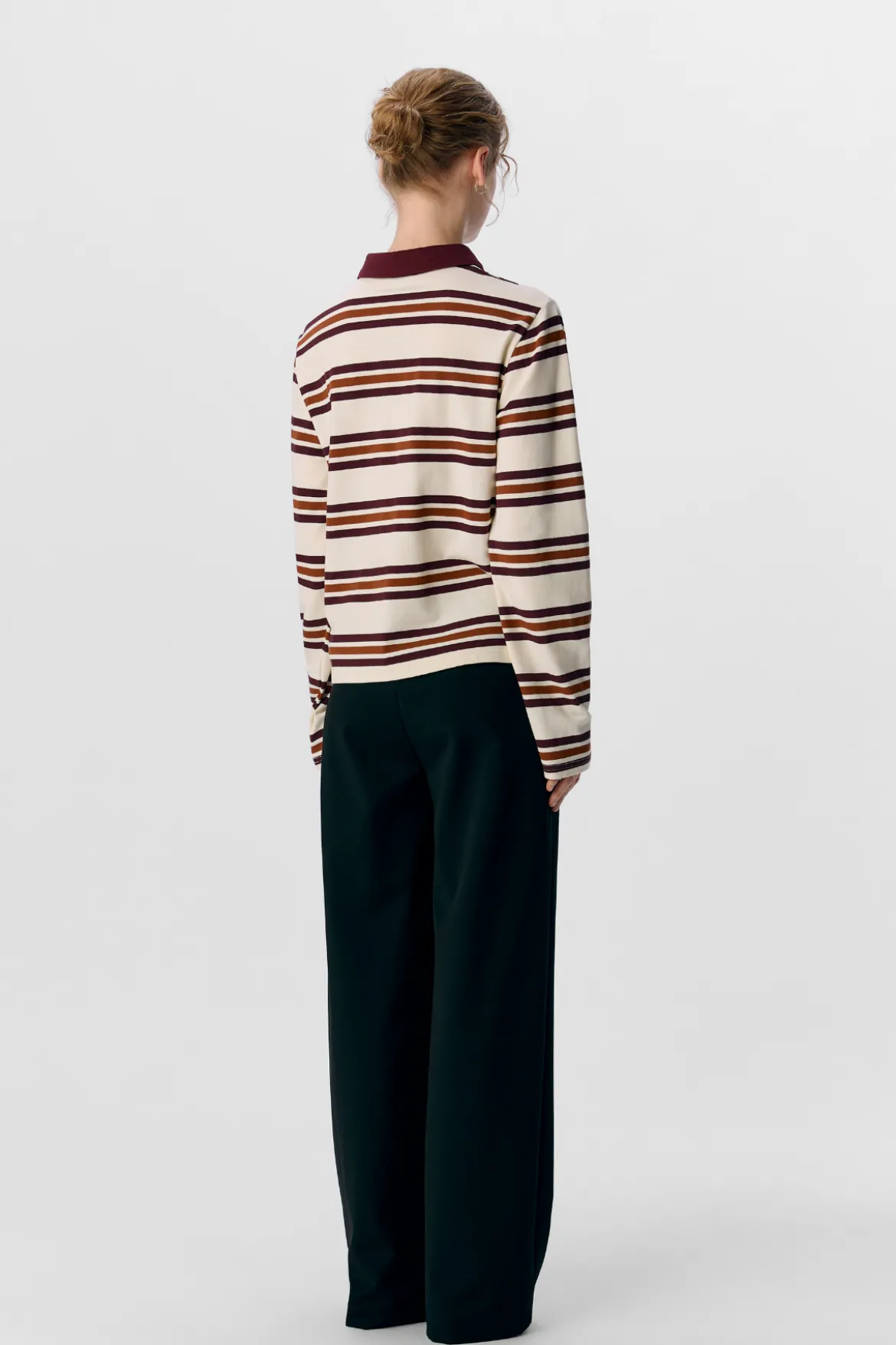 Nana L/S Polo Top - Java