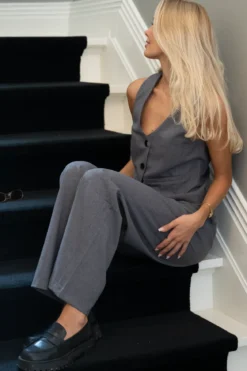 Natalie Vest - Mørkegrå
