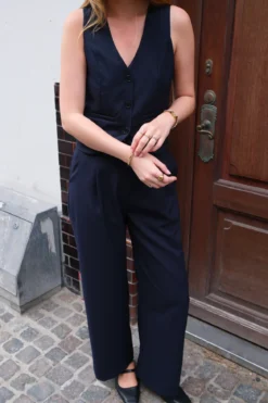 Natalie Vest og Bukser - Navy