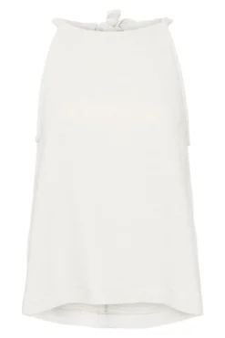 Natali Halterneck Top - Hvid
