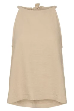 Natali Halterneck Top - Irish Cream