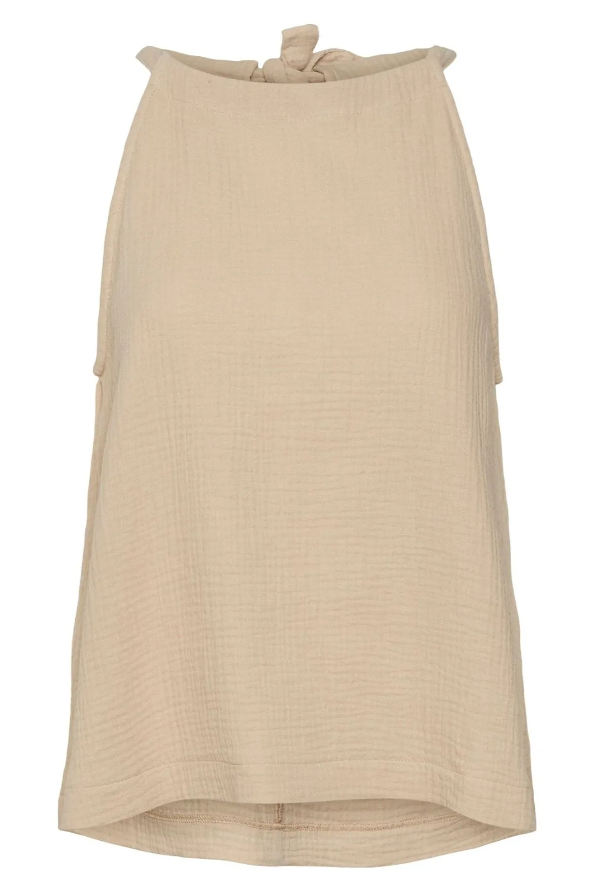Natali Halterneck Top - Irish Cream